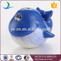 Kitchen blue ceramic fish cute salt shaker for gifts